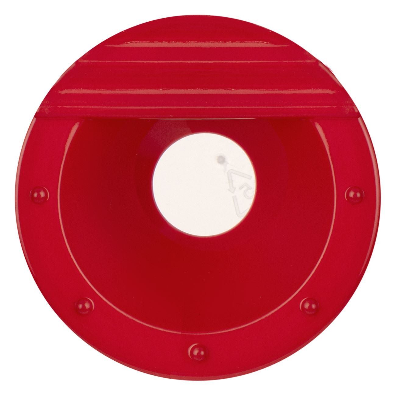 Pahar Apă Pictura Transparent cu Capac Rosu