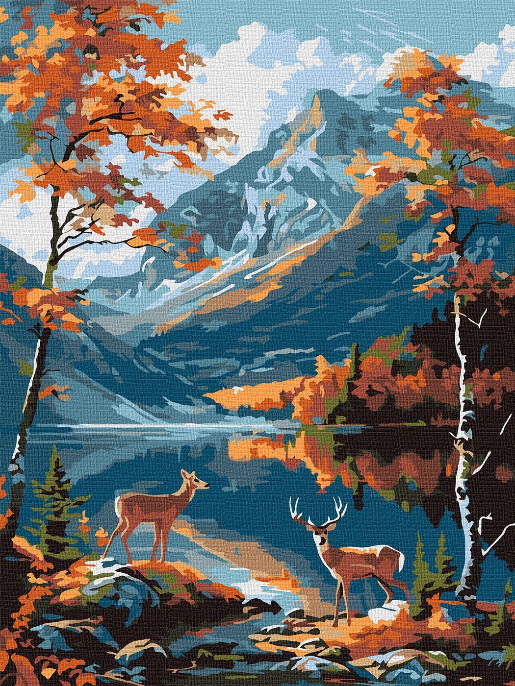 Picturi pe numere cu Animale - Magia naturii