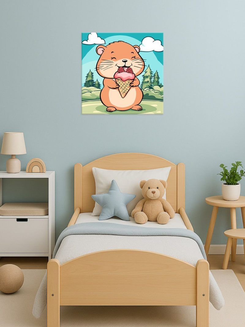 Hamster cu înghețată