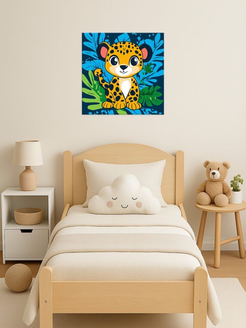 Leopard fericit