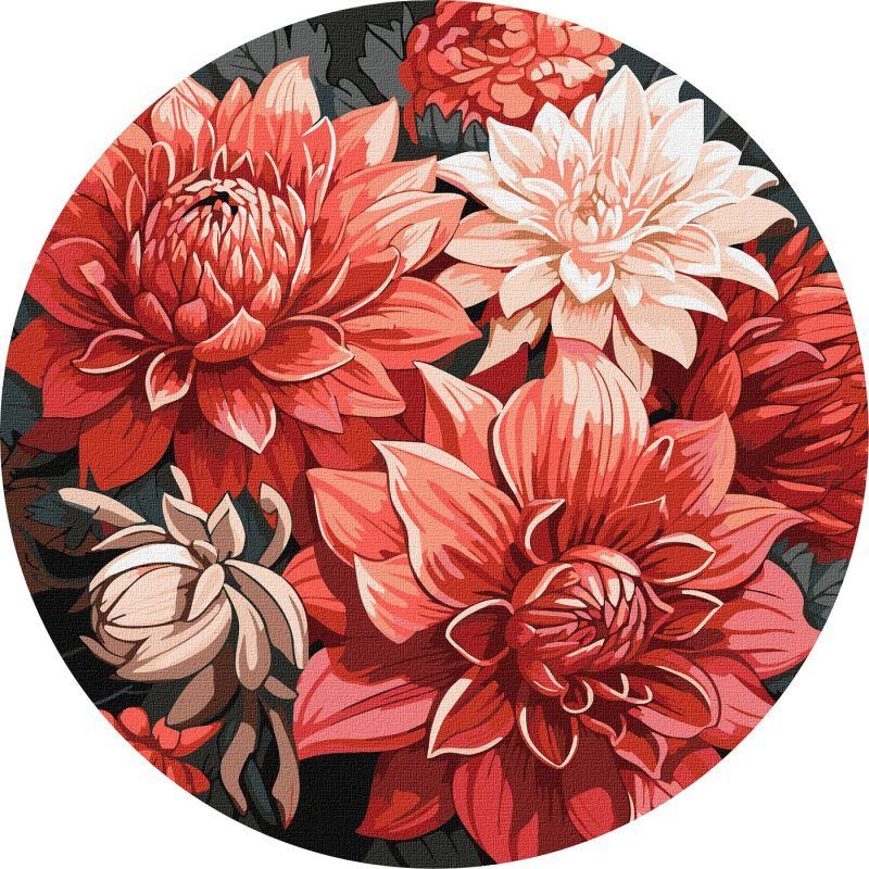 Picturi pe numere cu Flori - Buchet festiv