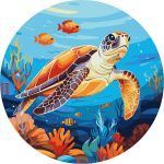 Picturi pe numere cu Animale - Locuitorii oceanului