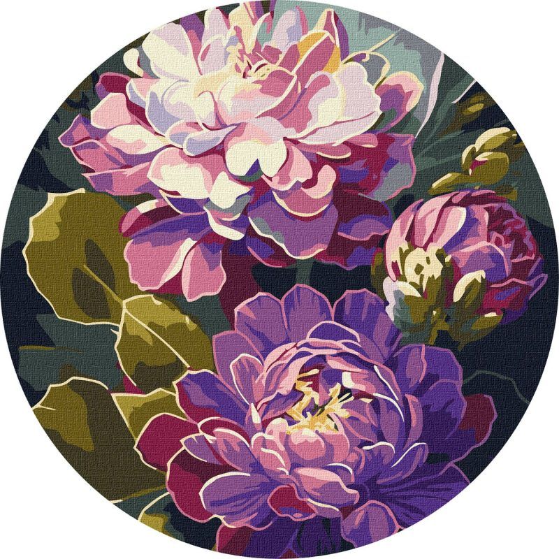 Picturi pe numere cu Flori - Buchet spectaculos