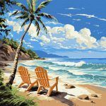 Picturi pe numere cu Peisaje - O lume pentru îndrăgostiți