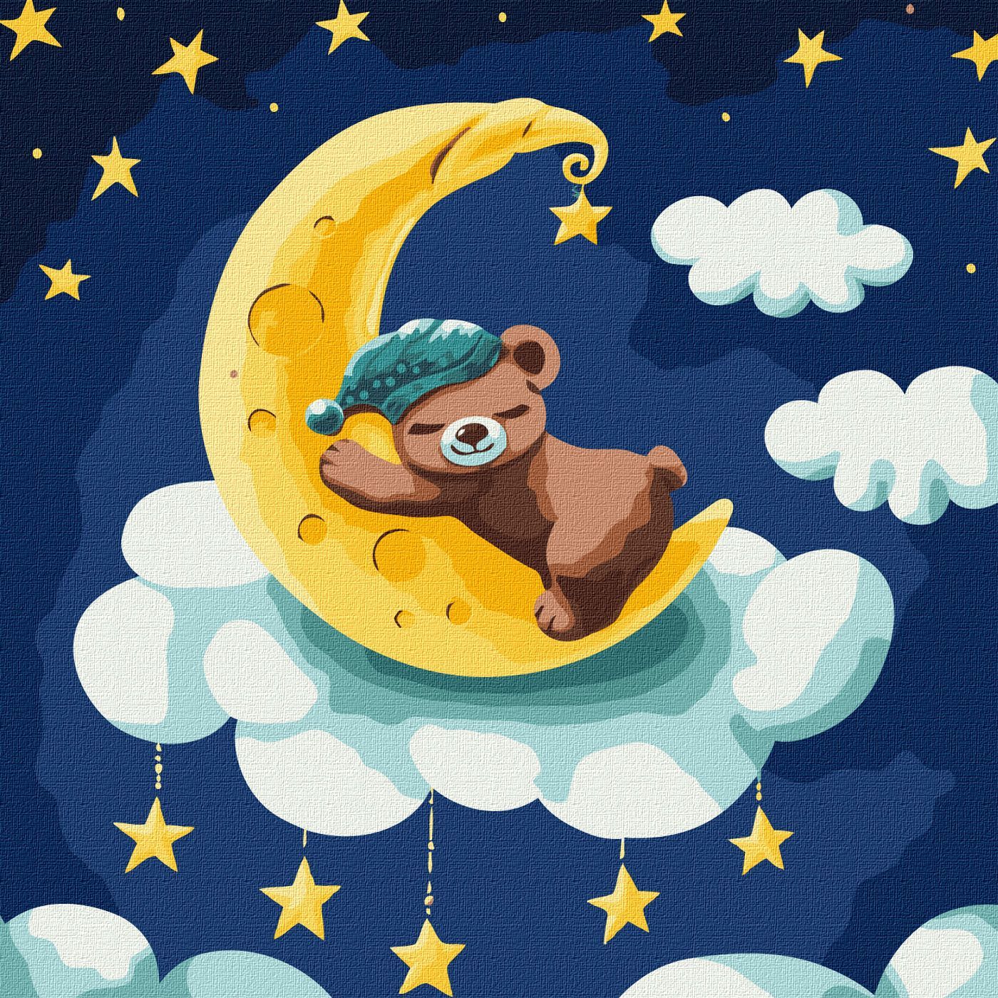 Picturi pe numere cu Animale - O noapte fabuloasă