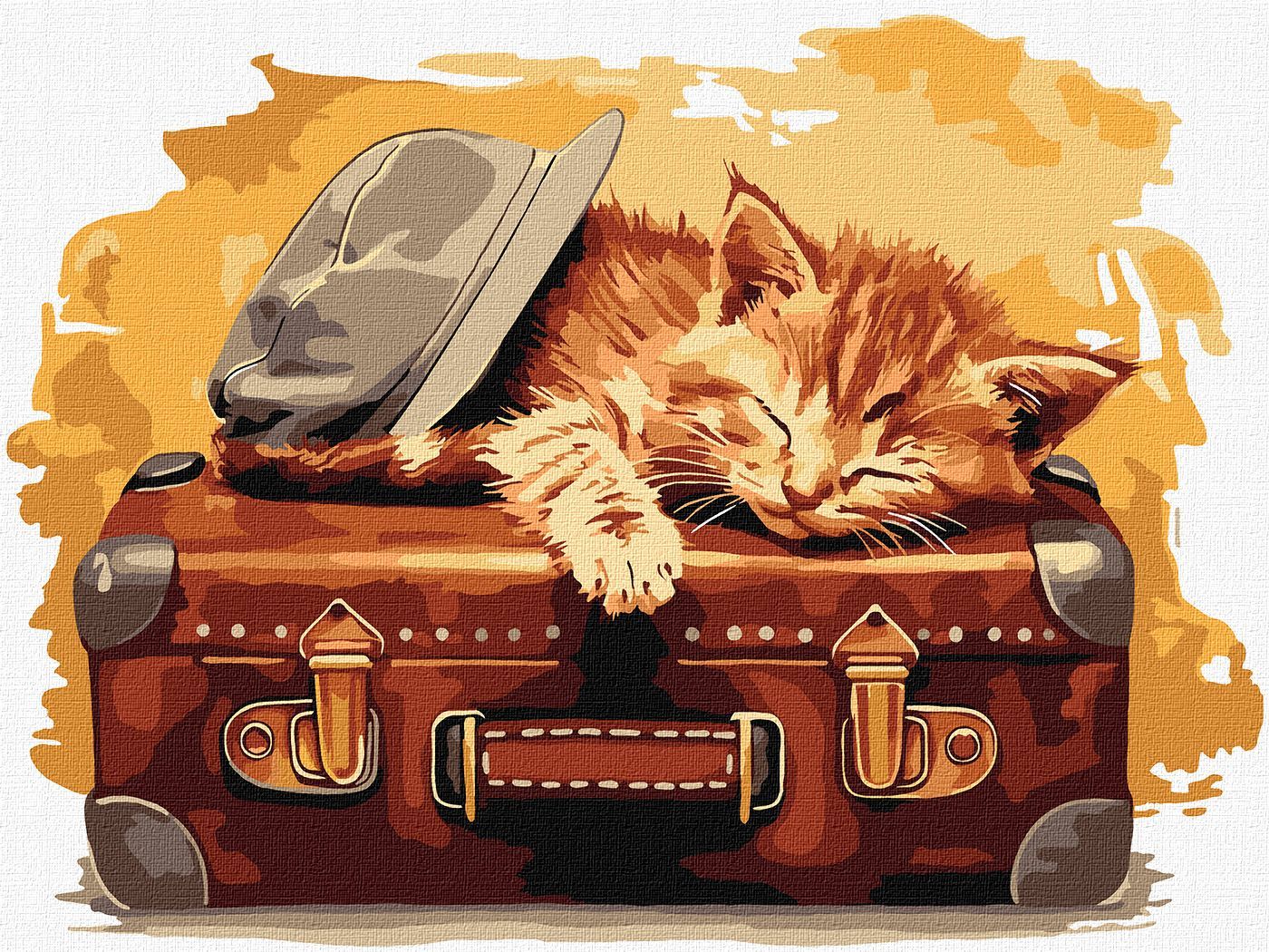 Picturi pe numere cu Animale - Gata de drum