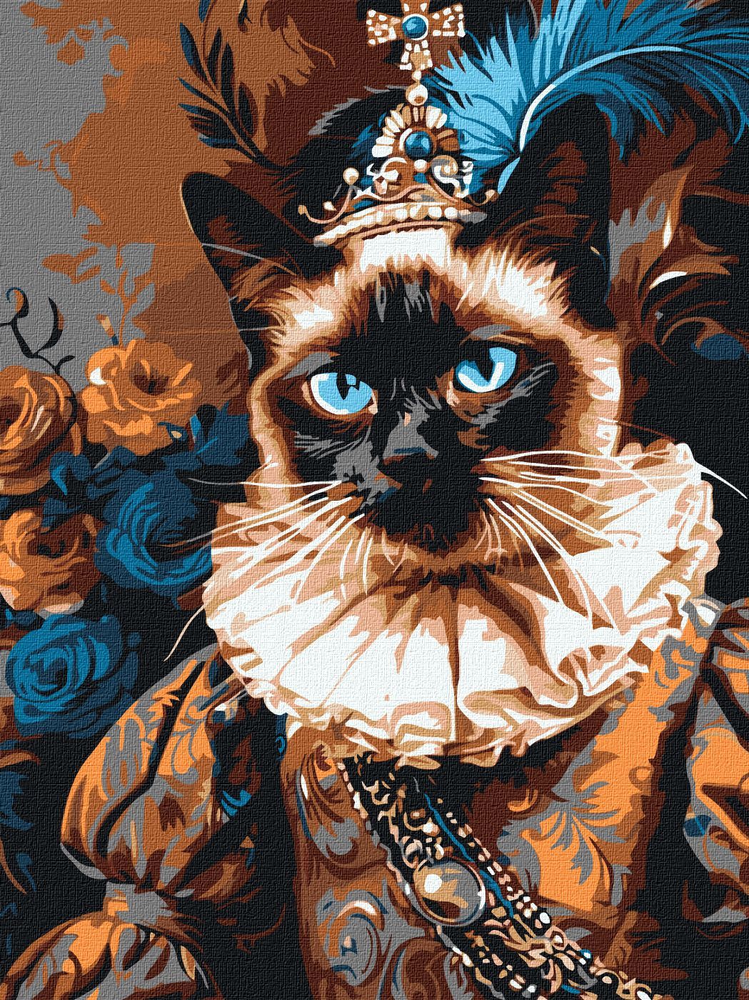 Picturi pe numere cu Animale - Stilul renascentist