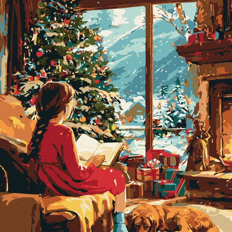 Picturi pe numere cu Portrete - Așteptând un miracol