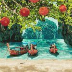 Picturi pe numere cu Peisaje - Vacanță în Thailanda