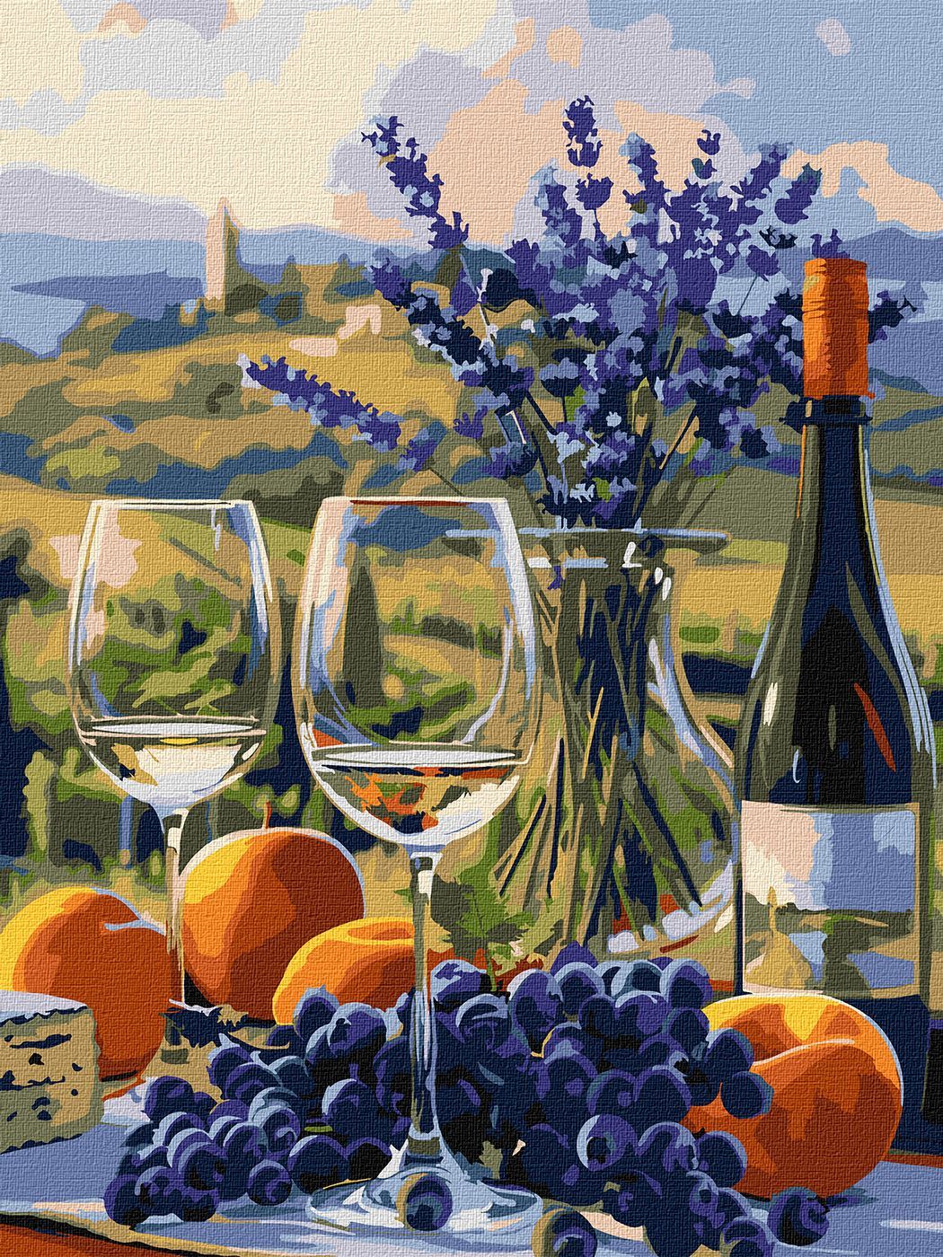 Picturi pe numere cu Peisaje - Plăcere Italienească