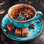 Picturi pe numere cu Natură Statică - Ceai de anason