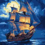 Picturi pe numere cu Veliere - Legenda valurilor