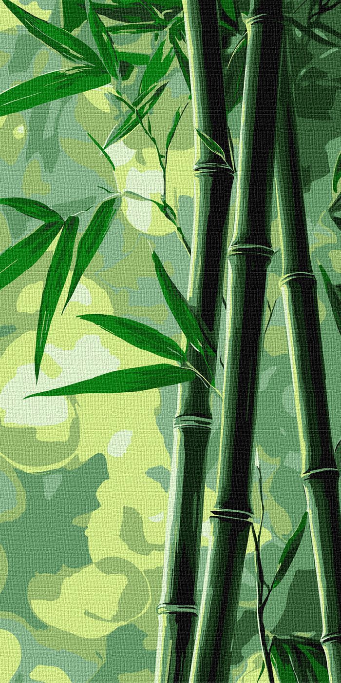 Picturi pe numere cu Peisaje - Bambus