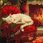 Picturi pe numere cu Animale - Confort festiv