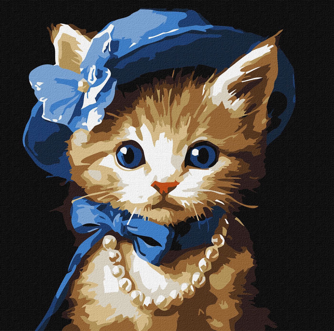 Pisicuță cu pălărie