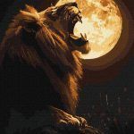 Picturi pe numere cu Animale - Predator nocturn