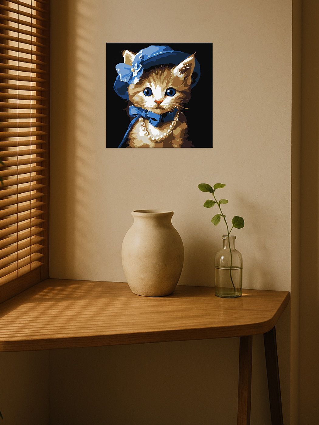 Pisicuță cu pălărie - imagine 3