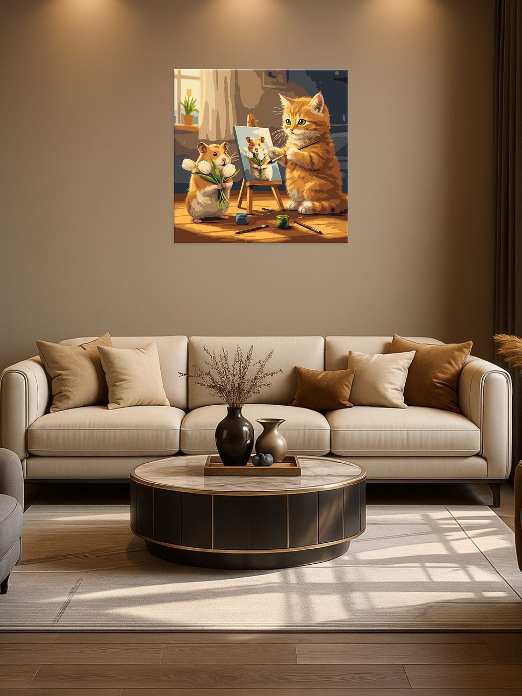 Pisica e artist - imagine 3