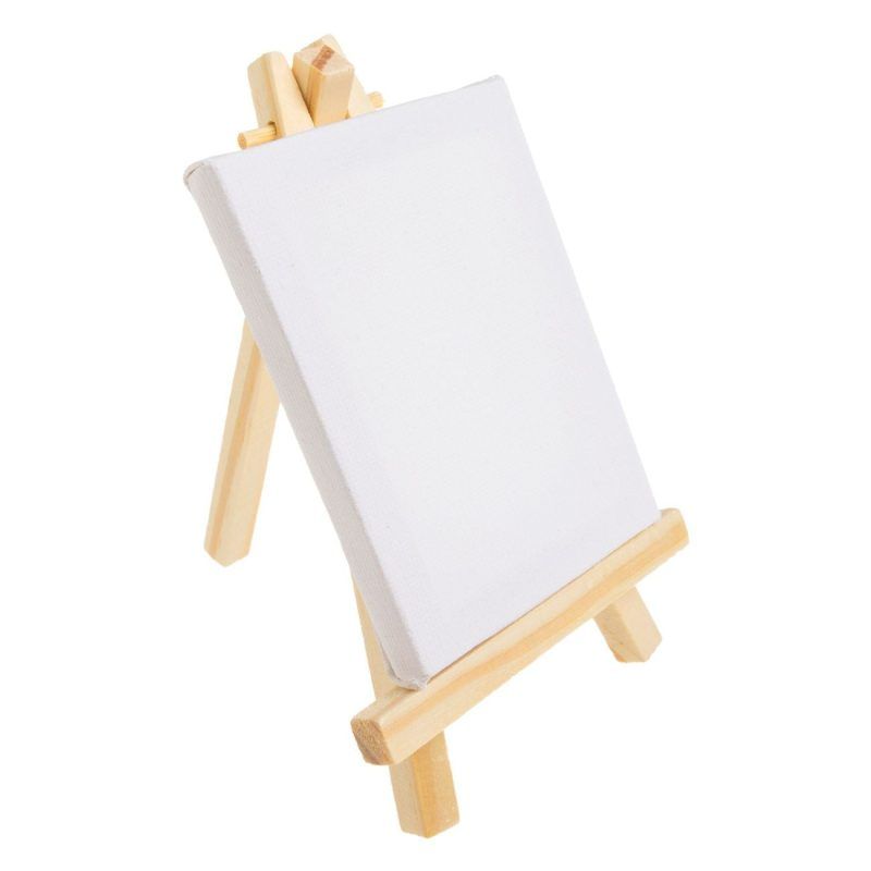 Mini Canvas pe Sevalet din Lemn, decorativ