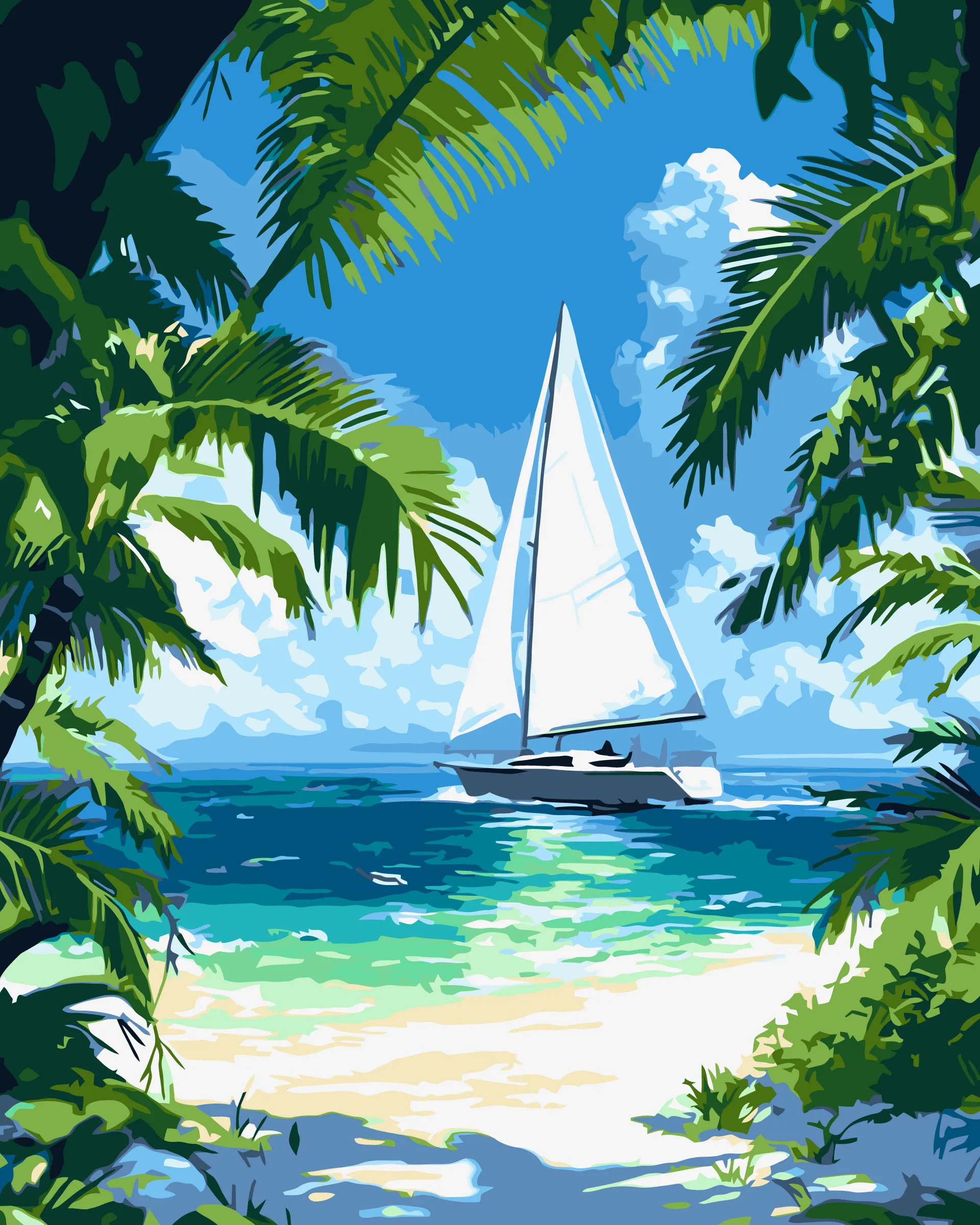 Coastă tropicală