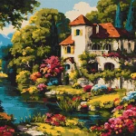 - Peisaj colorat
